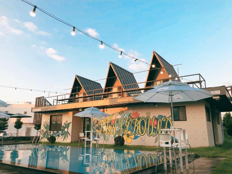 Jeju Playground Hostel Exterior photo